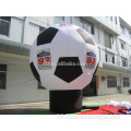 Football style inflatable ground balloon for advertising, inflatable sphere balloon